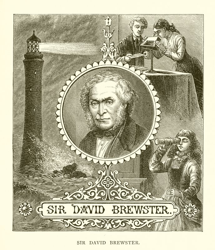 Sir David Brewster door English School