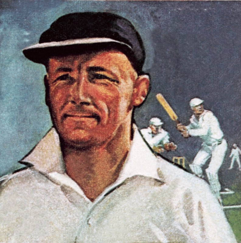 Sir Donald Bradman door English School