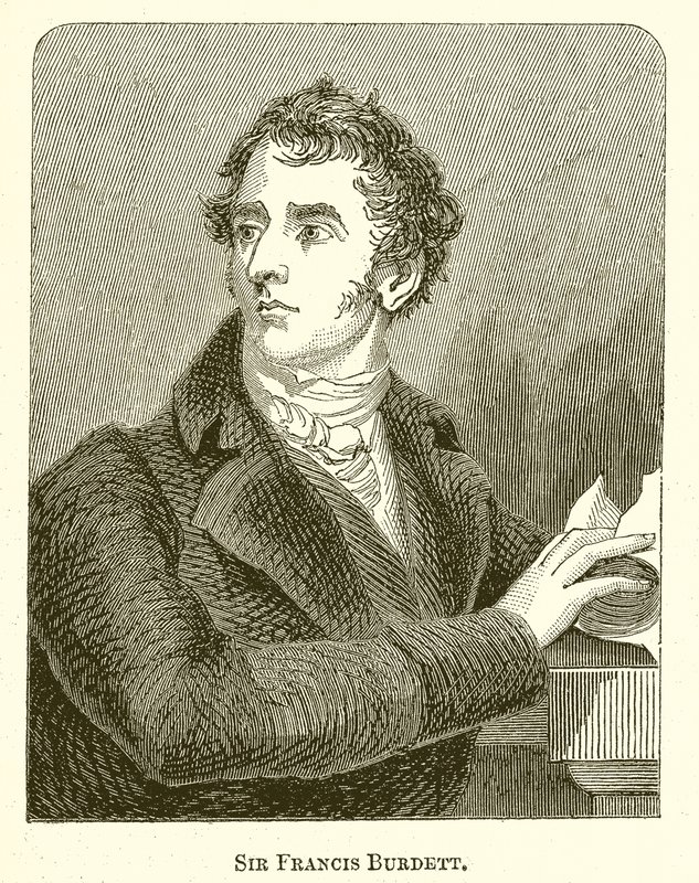 Sir Francis Burdett door English School