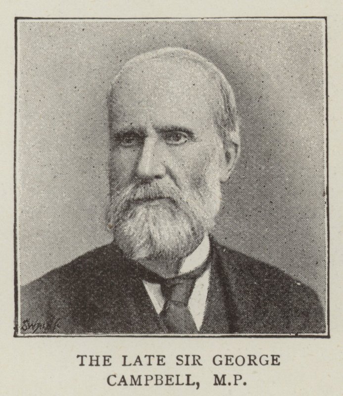 Sir George Campbell door English School