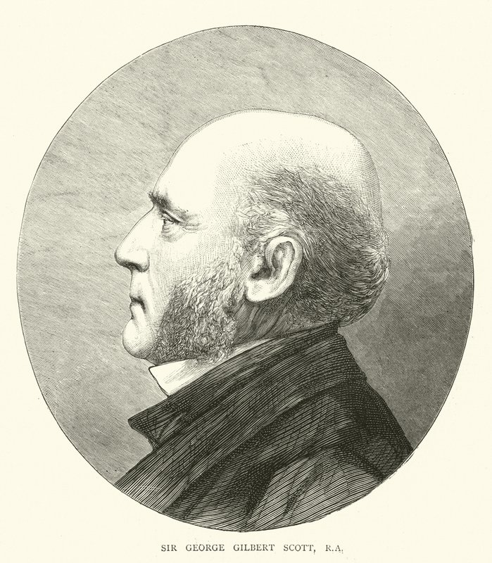 Sir George Gilbert Scott, RA door English School