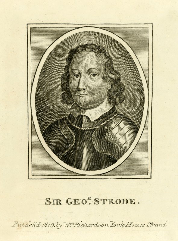 Sir George Strode door English School