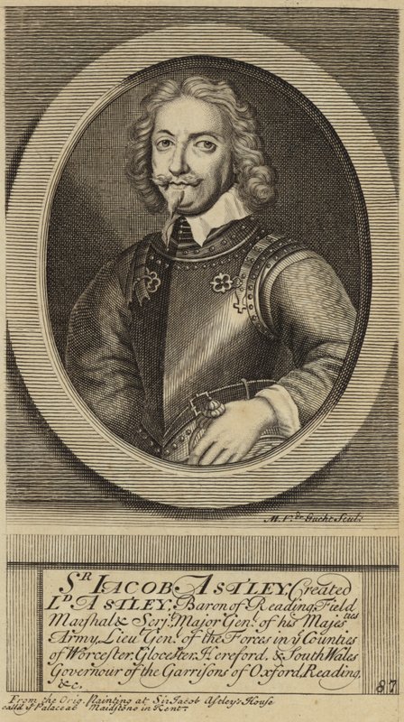 Sir Isaac Astley door English School