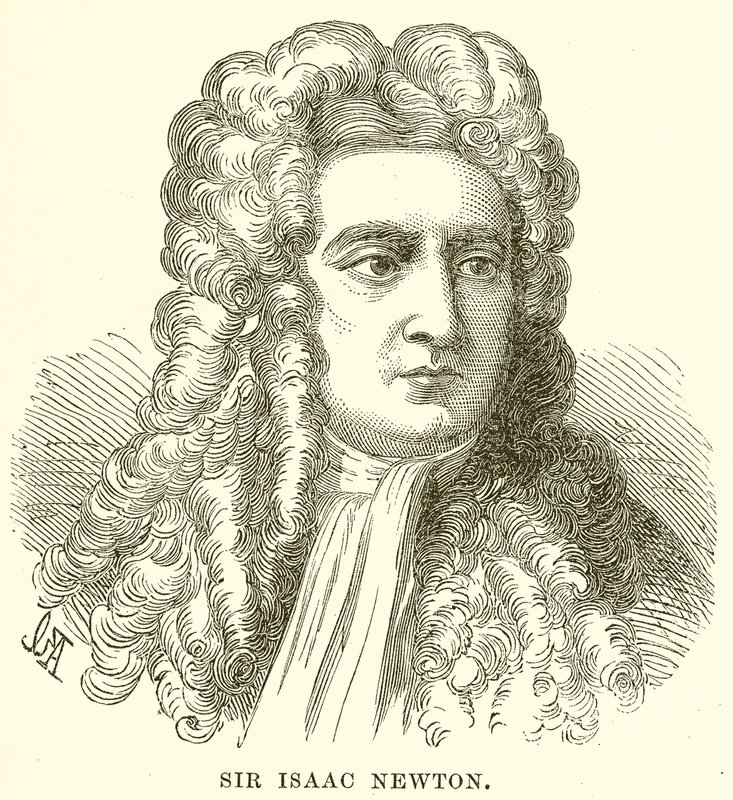 Sir Isaac Newton door English School