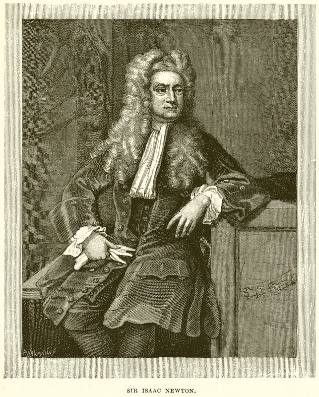 Sir Isaac Newton door English School