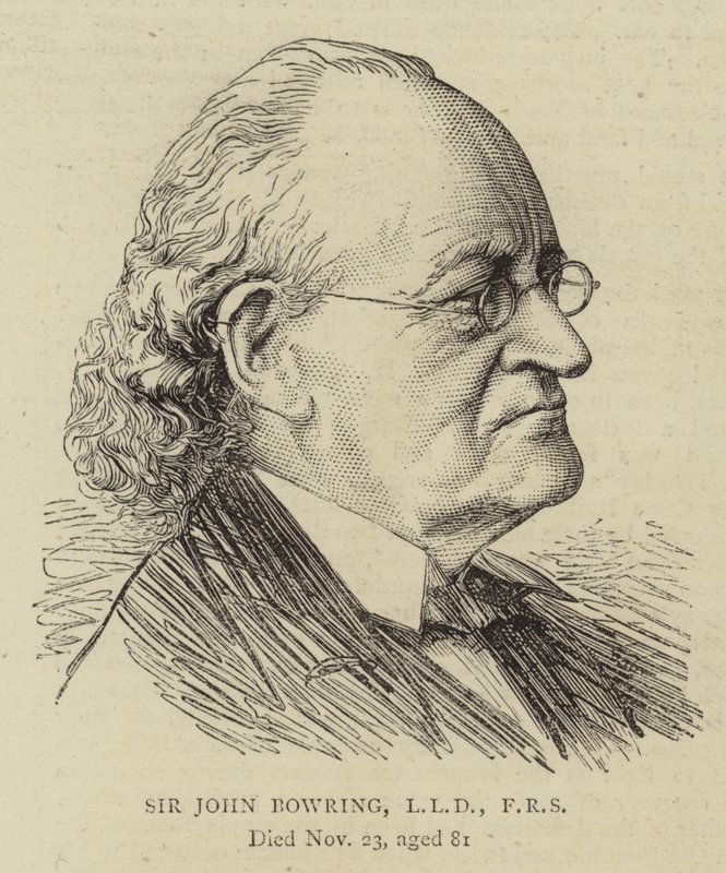 Sir John Bowring, LLD, FRS door English School
