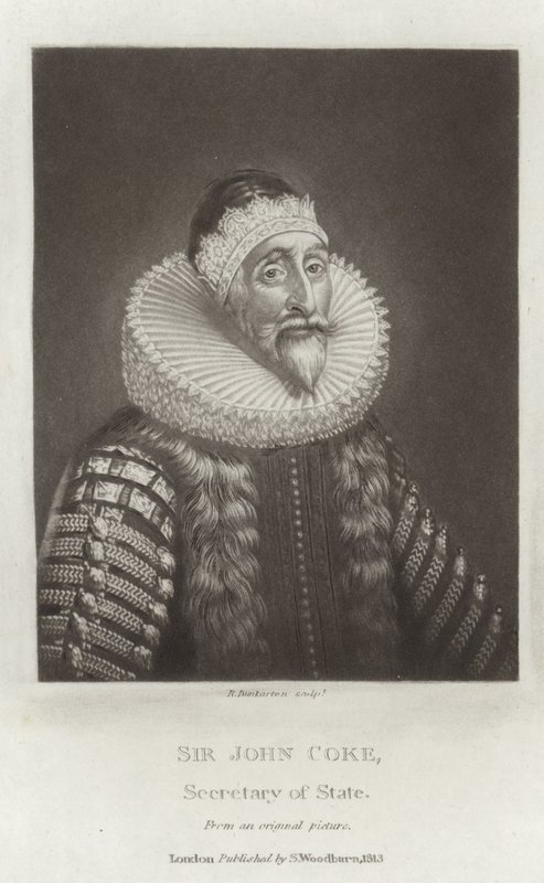 Sir John Coke door English School