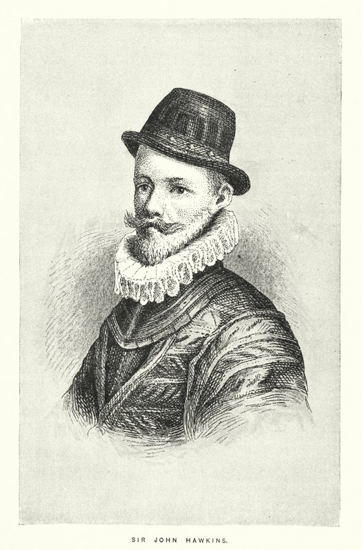 Sir John Hawkins door English School