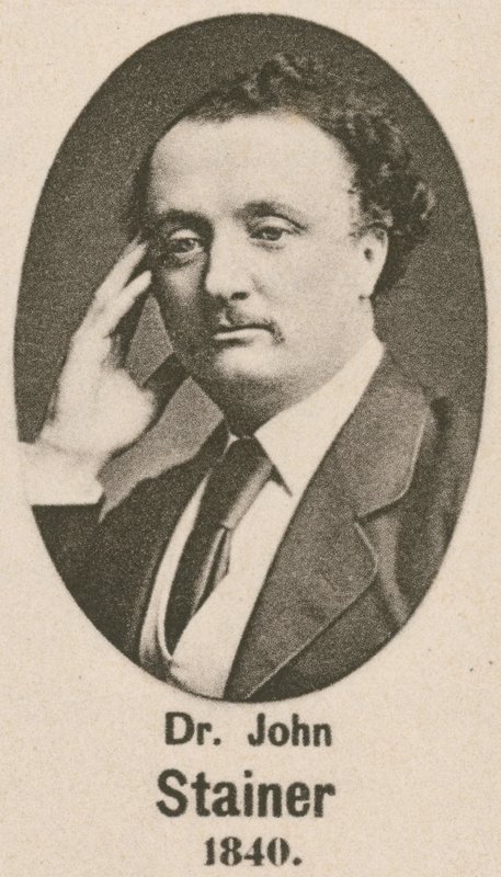 Sir John Stainer door English School