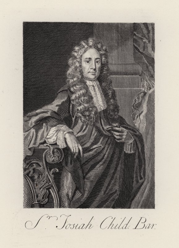 Sir Josiah Child door English School