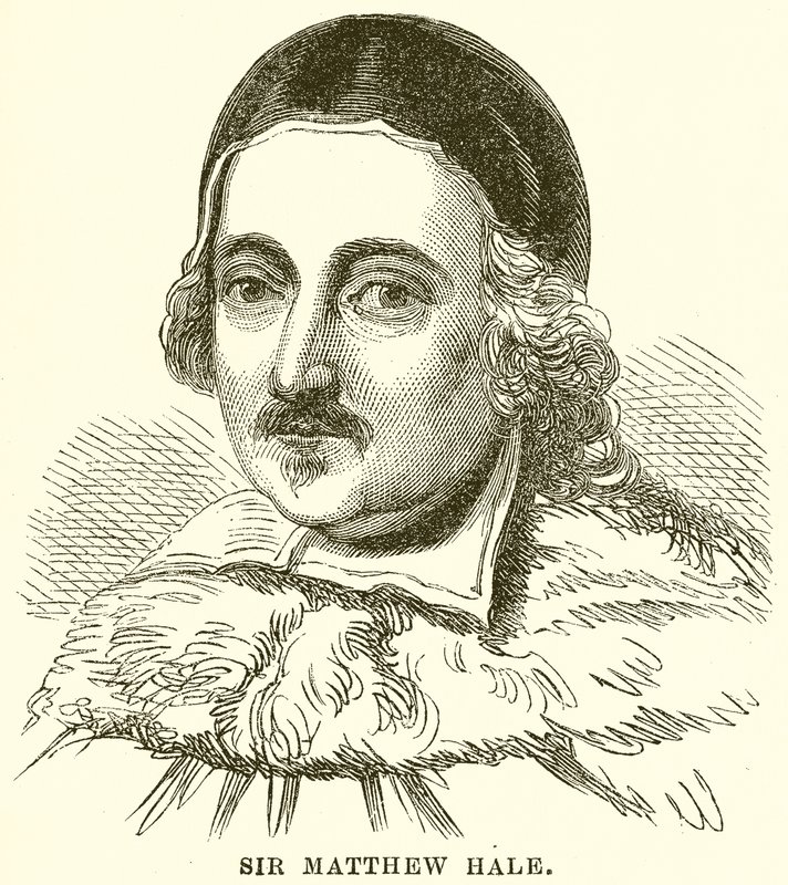 Sir Matthew Hale door English School