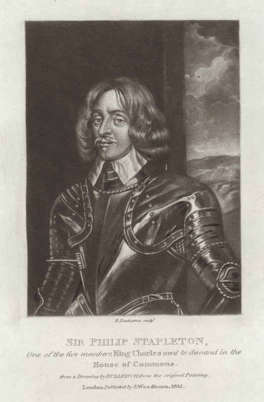 Sir Philip Stapleton door English School