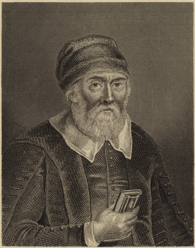 Sir Richard Baker door English School