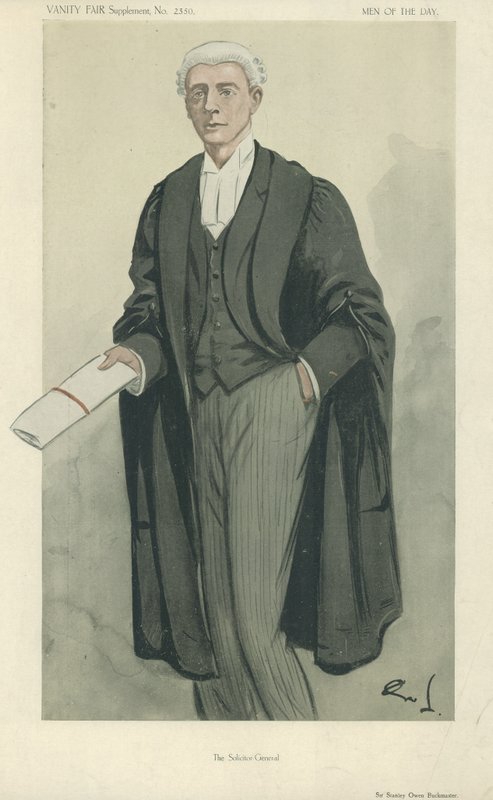 Sir Stanley Owen Buckmaster door English School