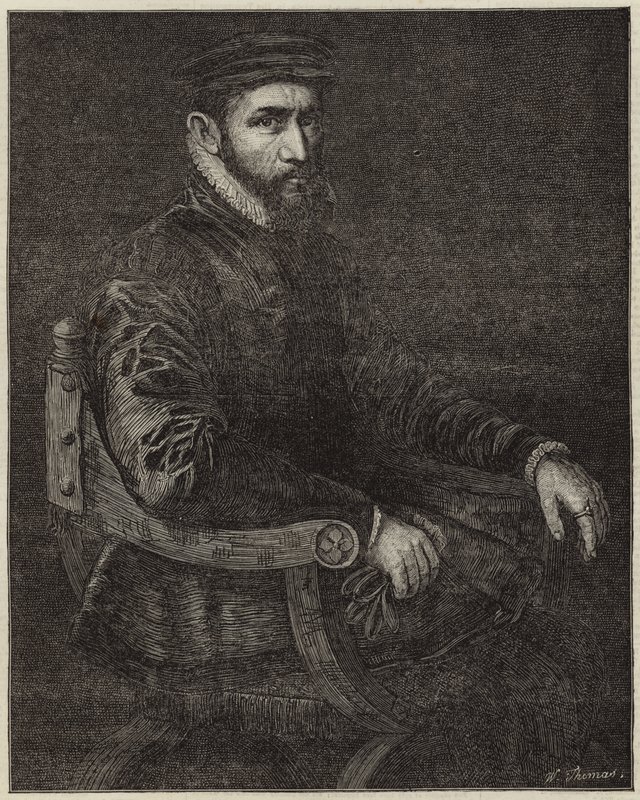 Sir Thomas Gresham door English School
