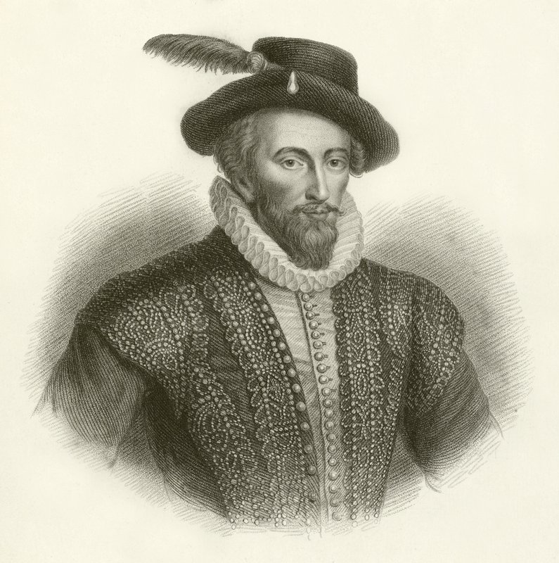 Sir Walter Raleigh door English School