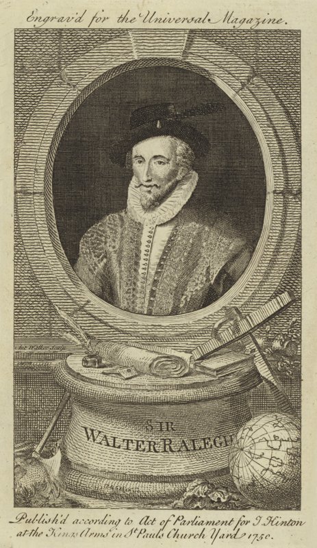 Sir Walter Raleigh door English School