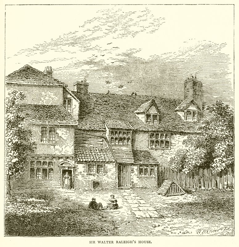 Huis van Sir Walter Raleigh door English School