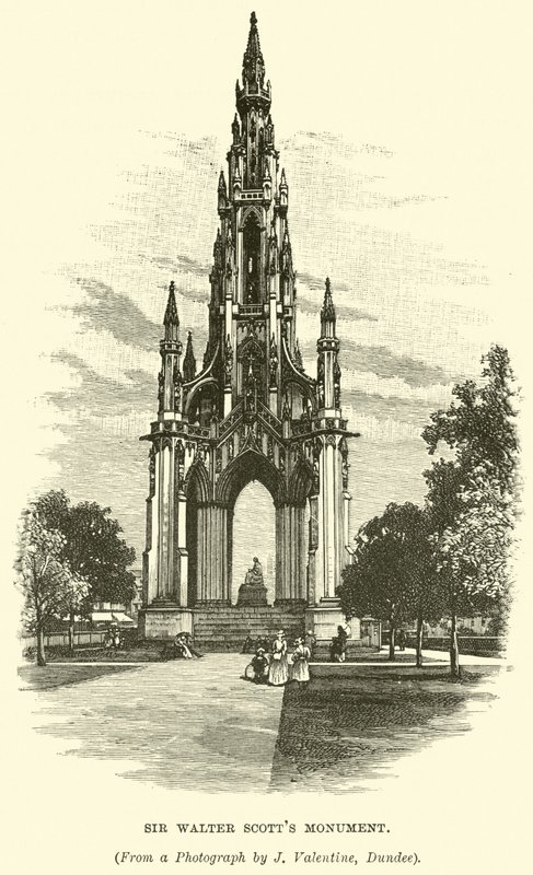 Sir Walter Scotts Monument door English School