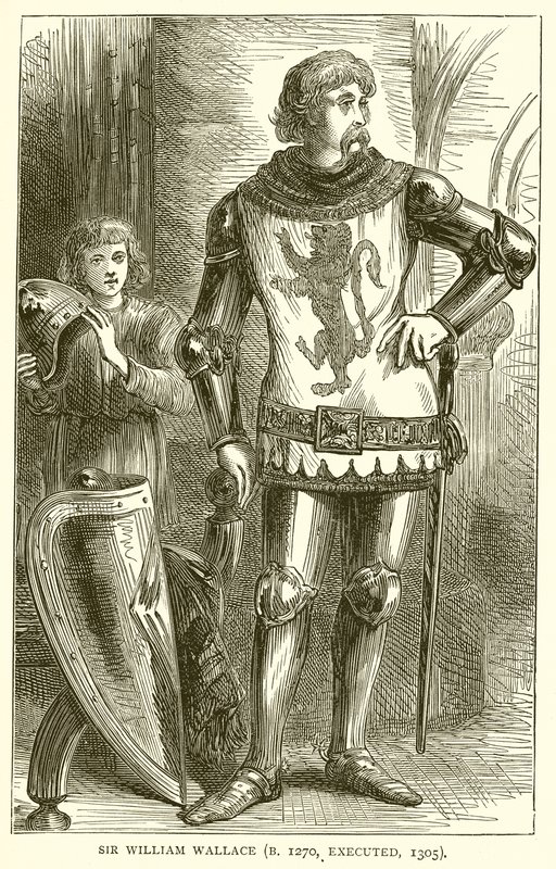 Sir William Wallace (Geb. 1270, Geëxecuteerd, 1305) door English School