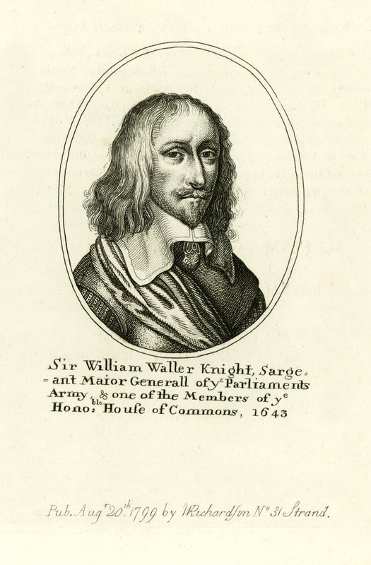 Sir William Waller door English School