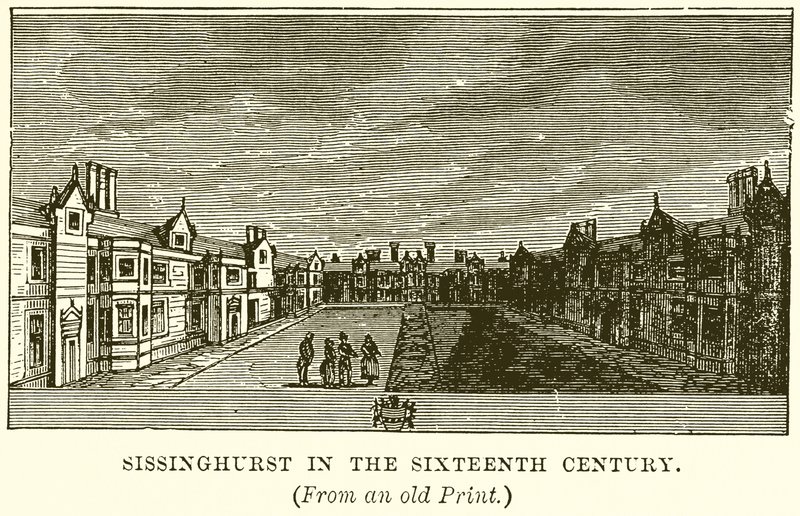 Sissinghurst in de zestiende eeuw door English School