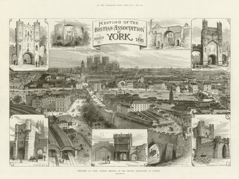 Schetsen in York door English School