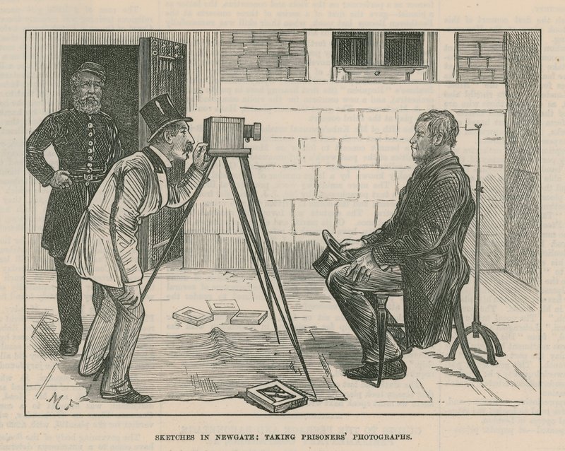 Schetsen in Newgate door English School