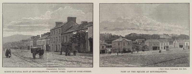 Schetsen van Mitchelstown door English School