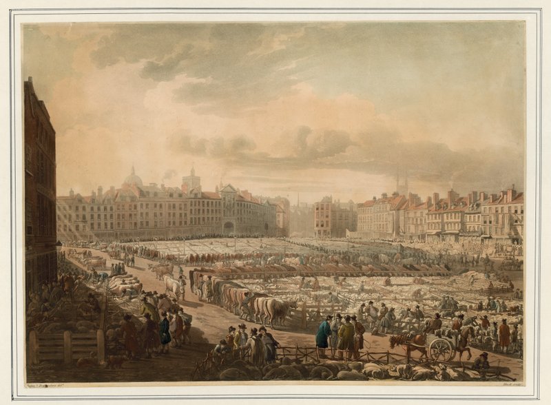 Smithfield markt door English School