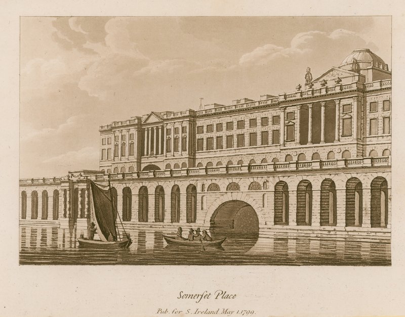 Somerset Place door English School