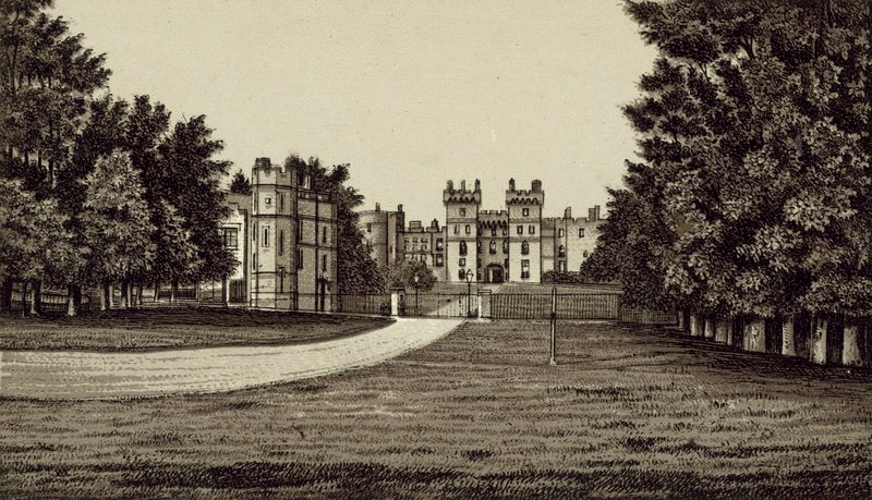 Zuidelijke Voorzijde, Windsor Castle door English School