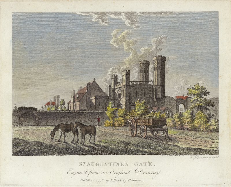 St Augustines Poort door English School