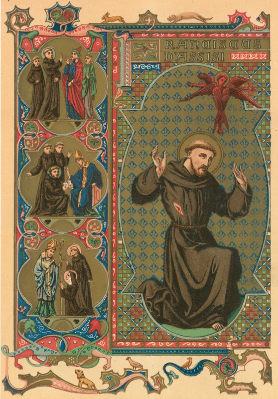 St. Franciscus van Assisi door English School