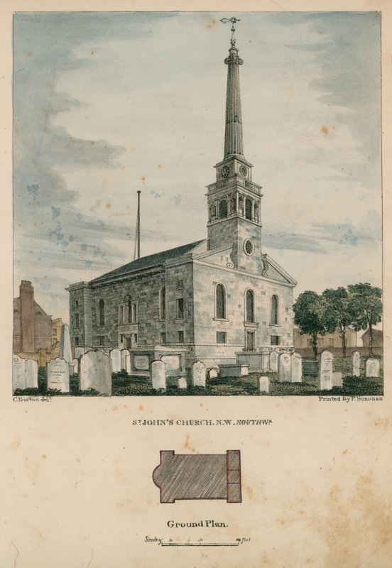 St. Johanneskerk in Southwark door English School