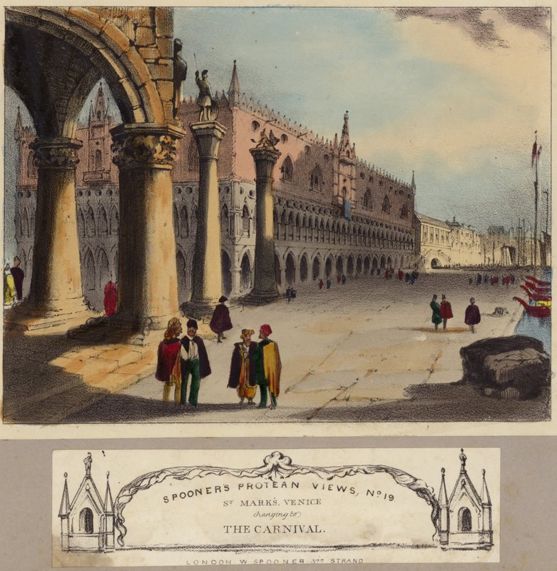 Basiliek van San Marco in Venetië door English School