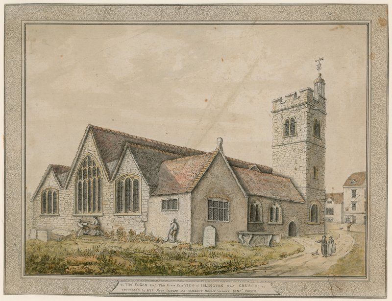 St. Marys (oude kerk), Islington door English School