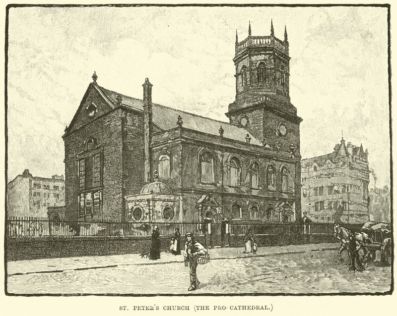 St Peters Kerk, de Pro-Kathedraal door English School
