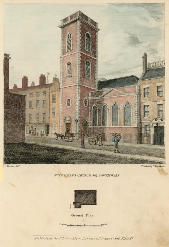 St. Thomaskerk, Southwark door English School