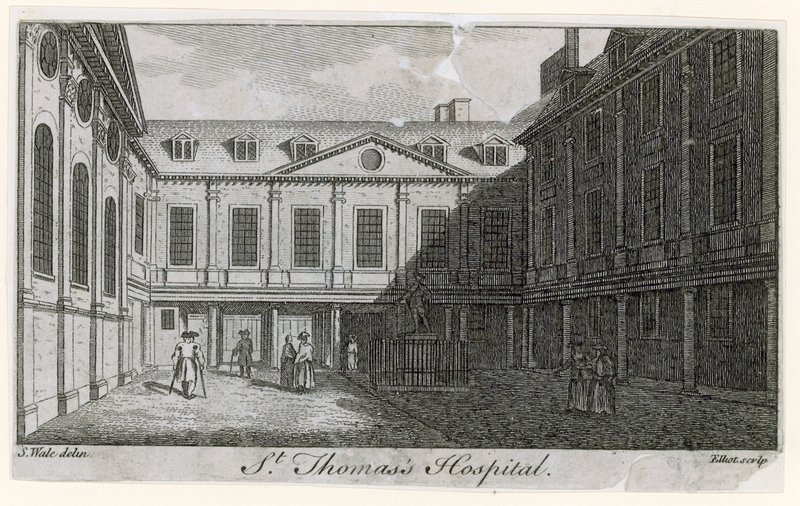St Thomass Hospital door English School