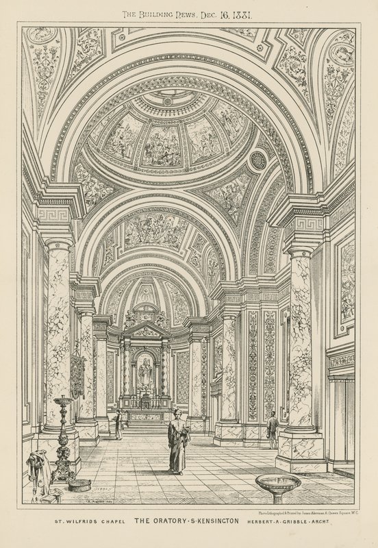 St. Wilfrids Kapel in het Oratorium door English School