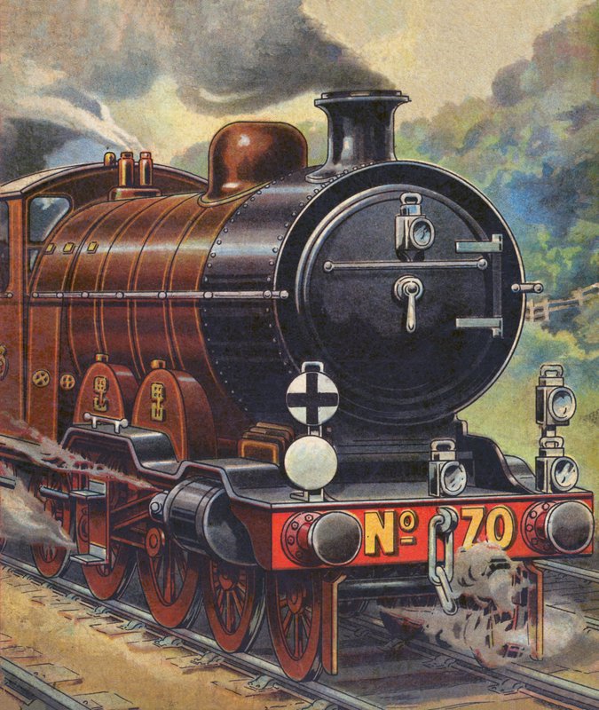 Stoomtrein door English School