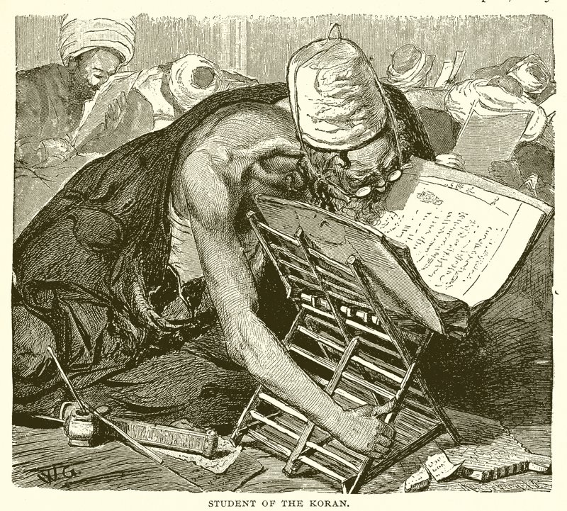 Student van de Koran door English School