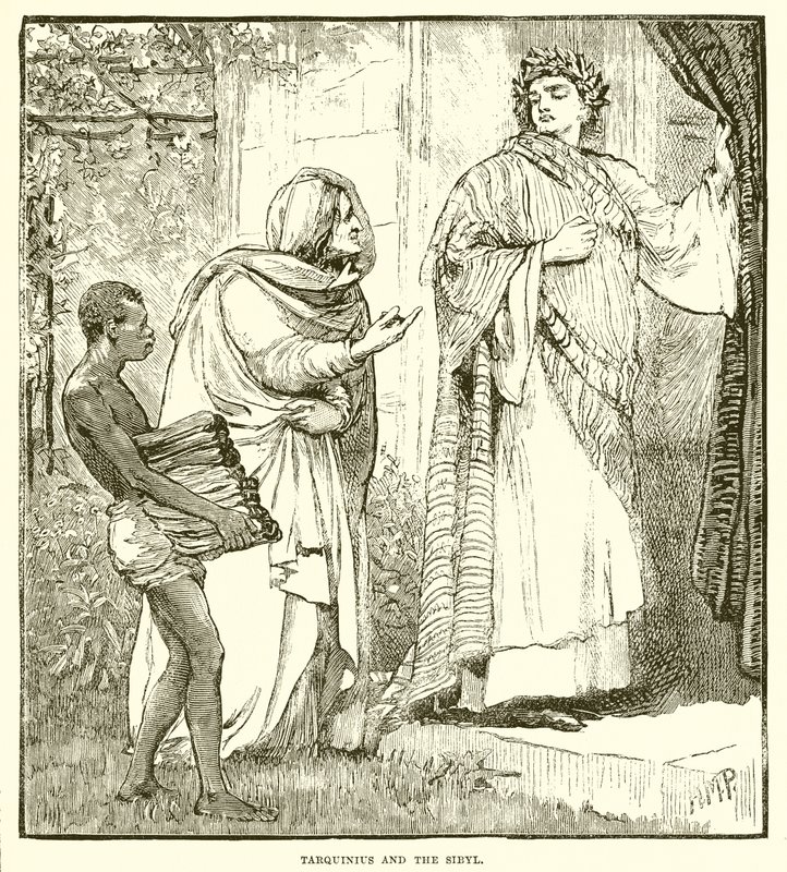 Tarquinius en de Sibylle door English School