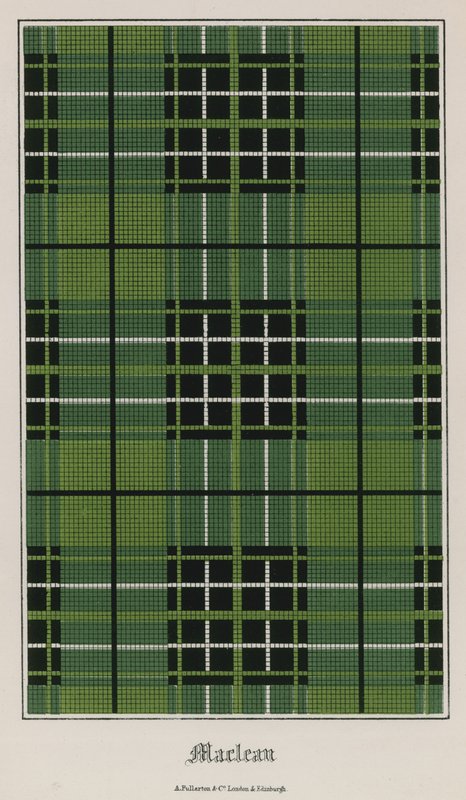 Tartan van Clan Maclean door English School