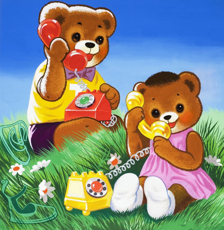 Teddybeer (met verborgen objecten) door English School