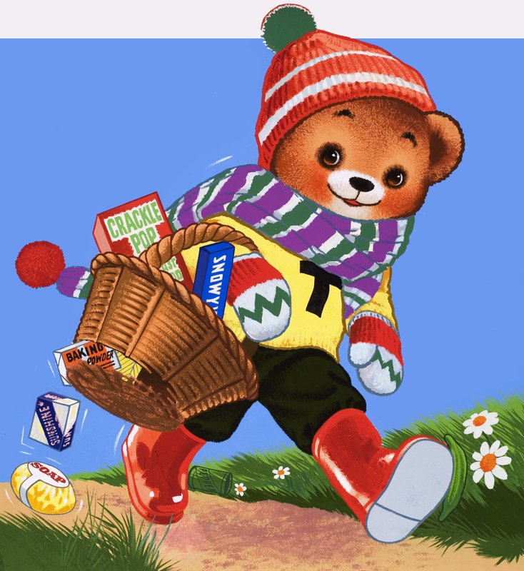 Teddybeer (met verborgen objecten) door English School