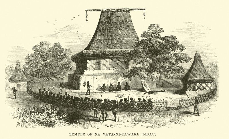 Tempel van Na Vata-ni-Tawake, Mbau door English School