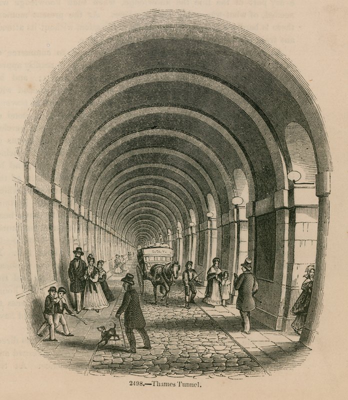 Thames Tunnel door English School