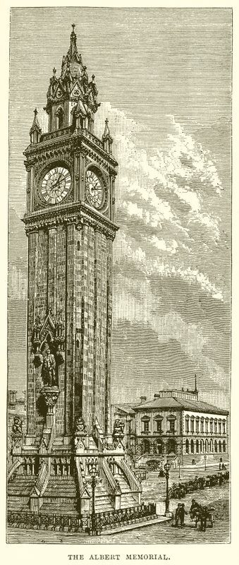 Het Albert Memorial door English School